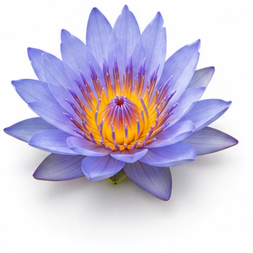 Blue lotus flowers